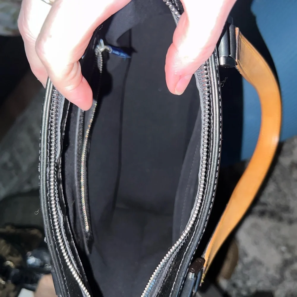 Authentic Louis Vuitton Matte Black Houston Monigram Handbag with dustbag! - Picture 5 of 12